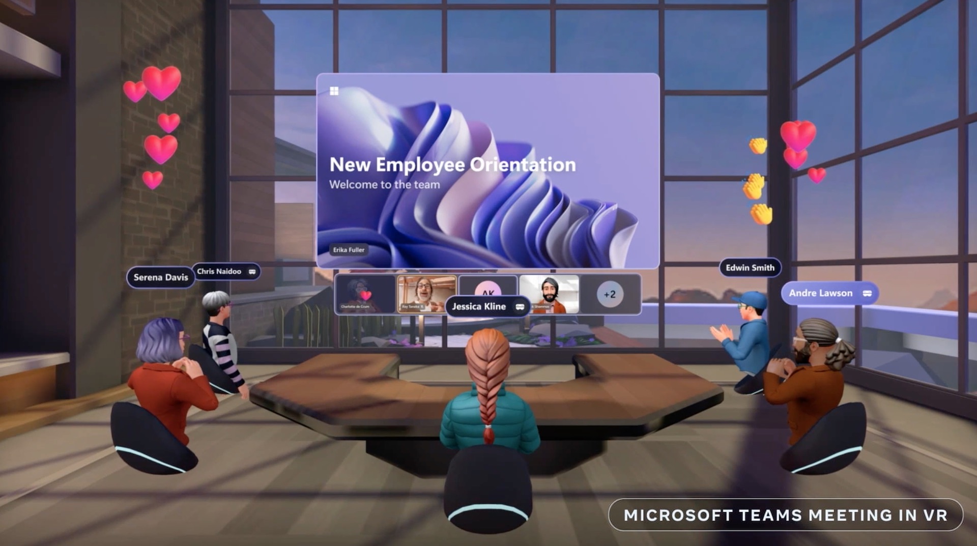 Microsoft Teams in VR